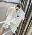 Dolce&Gabbana White Steel Logo Imported Polo T-Shirt With Box Packing