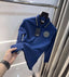 Versac e Couture Petrol Blue Logo Work Imported Polo T-Shirt