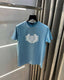 Fredperry Sky Blue Logo Print Imported T-Shirt