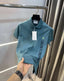 Calvin Klein English Green Embroidery Logo Premium Polo T-Shirt