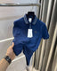 Calvin Klein Petrol Blue Embroidery Logo Premium Polo T-Shirt