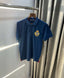 Ralph Laure n Petrol Blue Logo Print Premium Polo T-Shirt