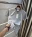 Calvin Klein Grey Embroidery Logo Premium T-Shirt