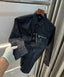 Balmai n Paris BlackA Steel Logo Designer Shirt With Premium Box Packing