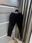 Rare Rabbi t Black Premium Classic Cotton Trouser