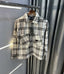 Arman i Exchange Cream Checks Premium Imported Shacket