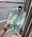 Mossimo Dutti Aqua Green Premium Classic Shirt