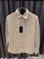 ALL_SAINTS CHEST LOGO FULL SLEEVES IMPORTED SHIRT LIGHT YELLOW