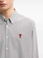 AMI PARIS IMPORTED SHIRT LIGHT BLACK