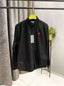 AMI PARIS PREMIUME BLACK SHIRT SEMI LINEN