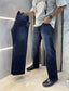 Hugo BOs$ Blue Premium Straight Fit Denim