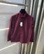 Ralph Lauren Wine Embroidry Logo Premium Shirt