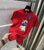 Ralph Lauren Red Teddy Logo Premium T-Shirt