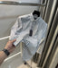 Ralph Lauren Grey Stripes Premium Linen Shirt