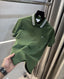 Calvin Klein Olive Embroidery Logo Premium Polo T-Shirt
