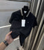 Calvin Klein Black Embroidery Logo Premium Polo T-Shirt