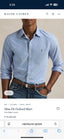 Ralph Lauren Sky Blue Embroidery Logo Classic Shirt