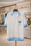 Casablanca Blue Premium Loose Fit Shirt