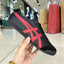 Onitsuk_a Tiger Mexico 66 Black Classic Red Mens First Copy Sneakers D-1946