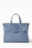 ARMAN_I LARGE LOGO PLACKET SATCHEL HAND BAG WITH DUST BAG & CARRY BAG - 1776