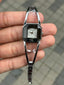 Gucc i Square Women s Silver White