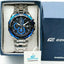 Casio Edifice Efr539 Silver Blue