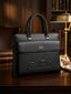 Herme s Black Luxury Premium Imported Laptop Bag