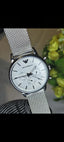 Armani all work silver white