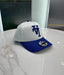 LA White Blue Premium Imported Cap la6643