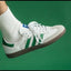 Adidass SAMBA WHITE GREEN MENS FIX