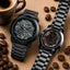 bvlga ri black chain premium watch
