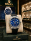 Rolex Sky-Dweller Oysterflex strap.