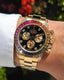 Rolex Cosmograph Daytona Rainbow watch Gold