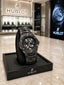 Hublot Big Bang Aero Bang full black Skeleton Dial Watch Quartz