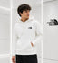 The North Face White Printed Imported Hoodie