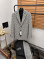 Christian Dio_r Turkey Imported Jacquard Fabric Monogram Print Premium Blazer With Brand Packaging