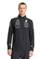 Adida s Black Logo Work Premium Full Sleeve Polo T-Shirt