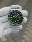 Seik_o 5 Sports Blue GMT Green Swift Movement Back Open 4 Niddle
