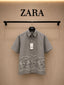Zar_a Imported Linen Cotton Printed Premium Shirt (DN 630)