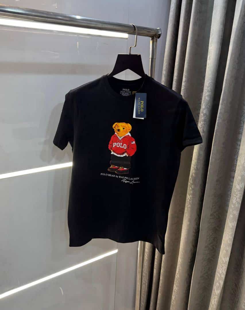 Ralph Laure n Black New Teddy Logo Premium T-Shirt Secondary image