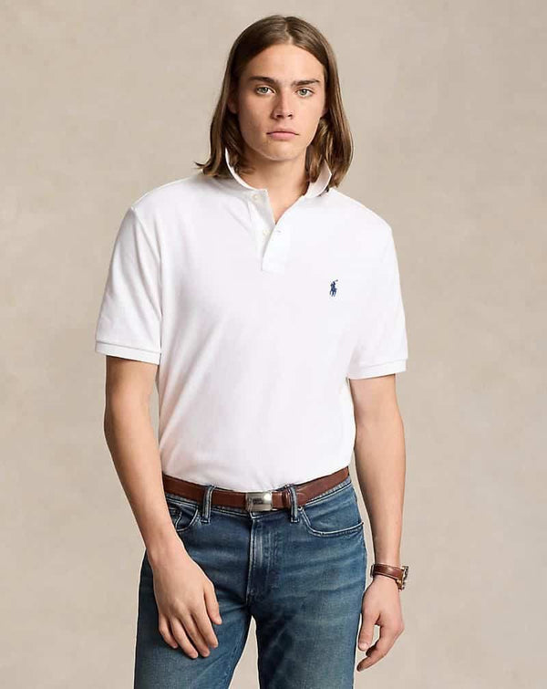 Ralph Laure n White Embroidery Logo Classic Polo T-Shirt