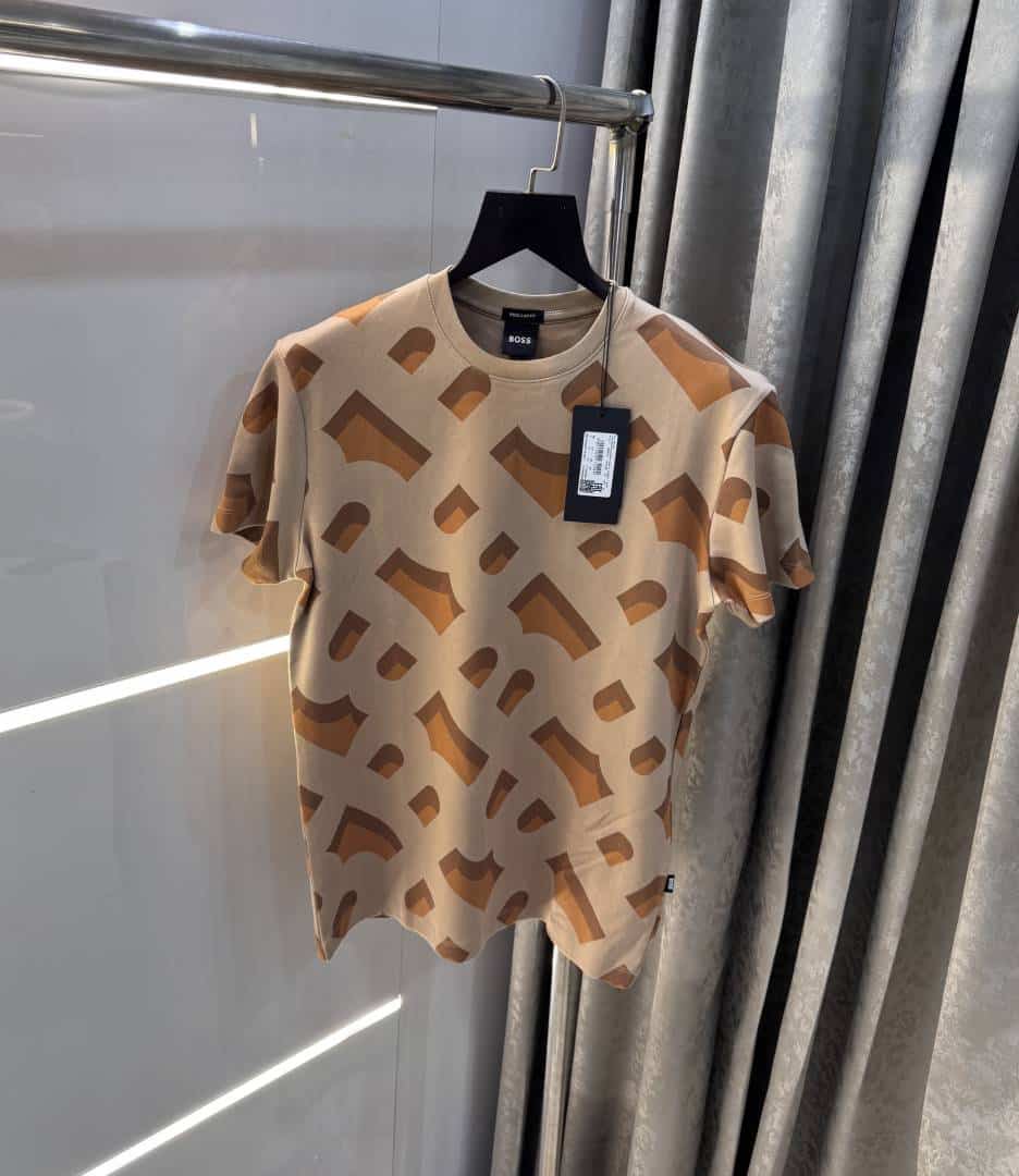 Hugo bos aBeige Monogr...@M Premium T-Shirt