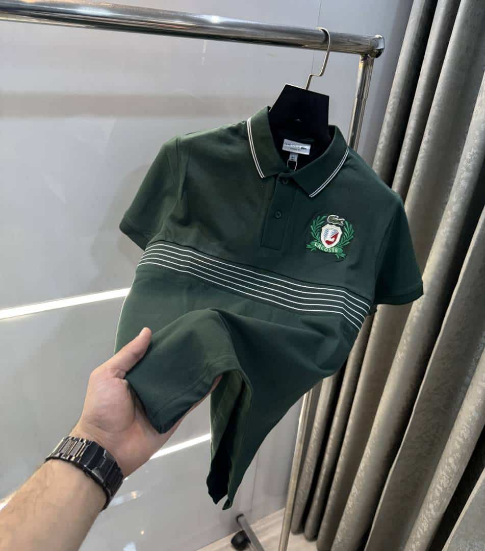 Lacost e Green Designer Premium Polo T-Shirt Main image