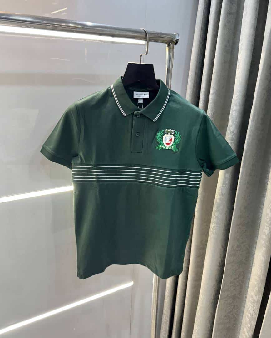 Lacost e Green Designer Premium Polo T-Shirt