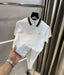 Fredperry White Embroidery Logo Premium Polo T-Shirt