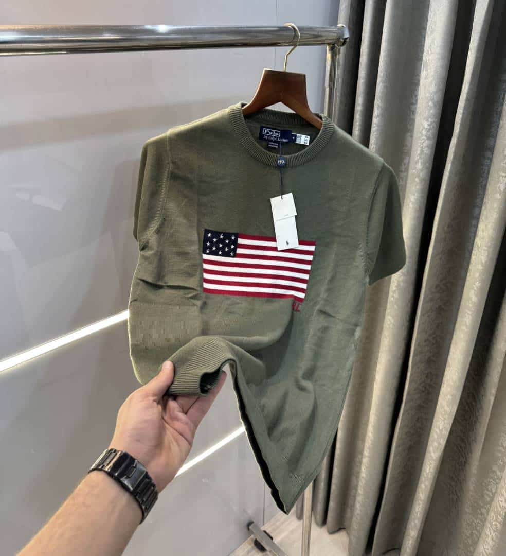 Ralph Laure n Olive Premium Knitted T-Shirt Main image