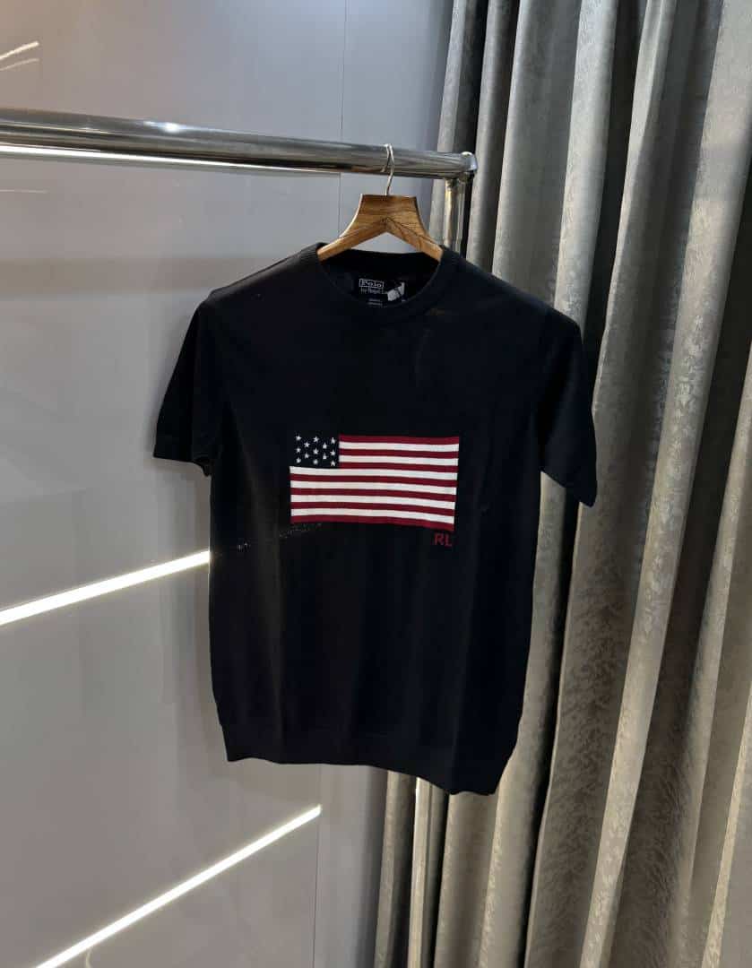Ralph Laure n Black Premium Knitted T-Shirt Secondary image