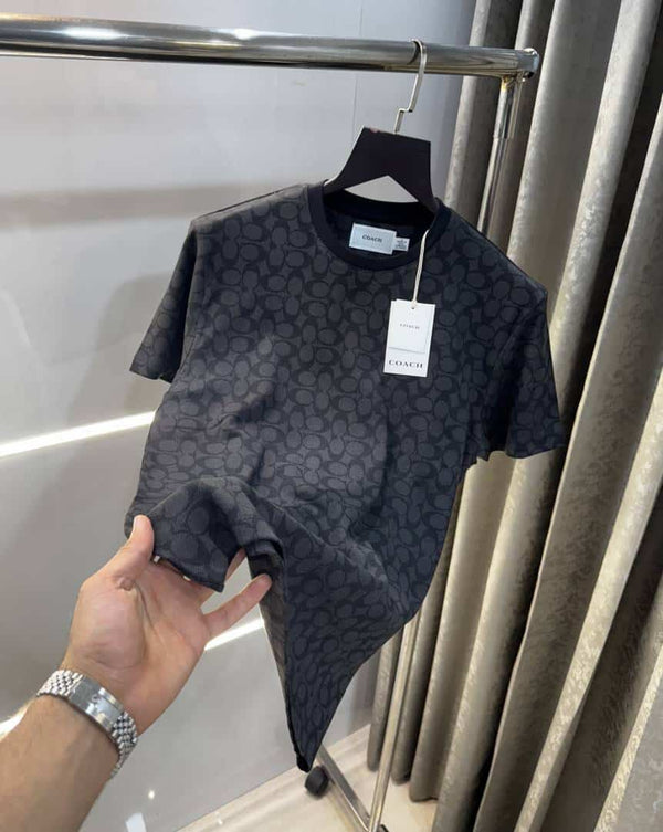Coac h Black Monogr·aM Imported Premium T-Shirt
