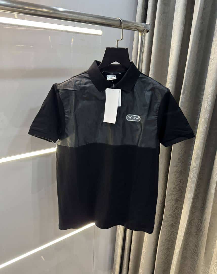 Pum a Black Premium Polo T-Shirt Secondary image
