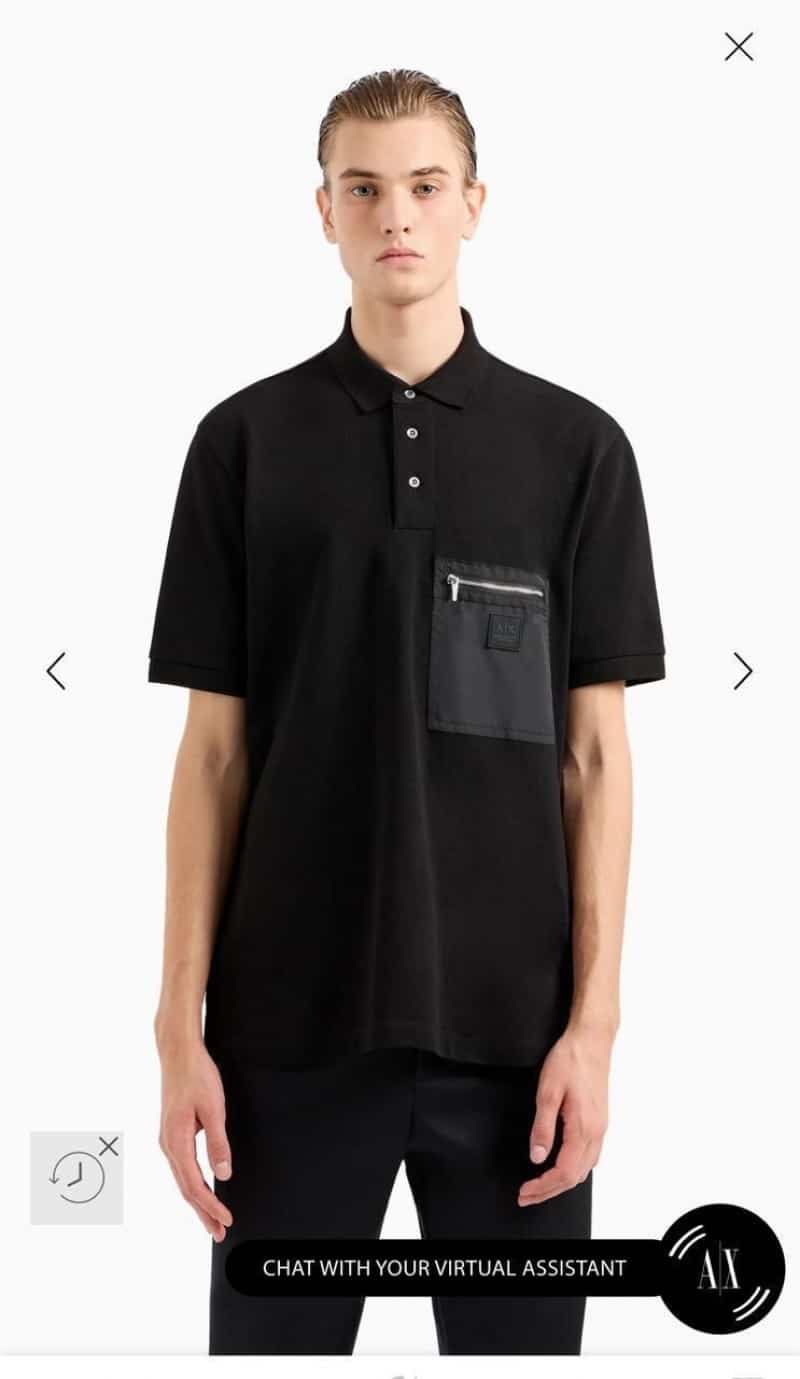 Arman i Exchange Black Premium Polo T-Shirt Main image